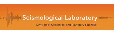 SeismoLab Calteche Logo